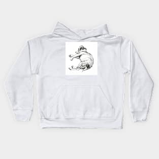 Richard's dog sleeping Kids Hoodie